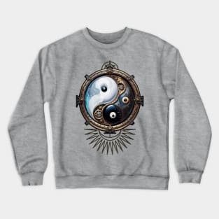 Elegant  sign of  yin yang Crewneck Sweatshirt